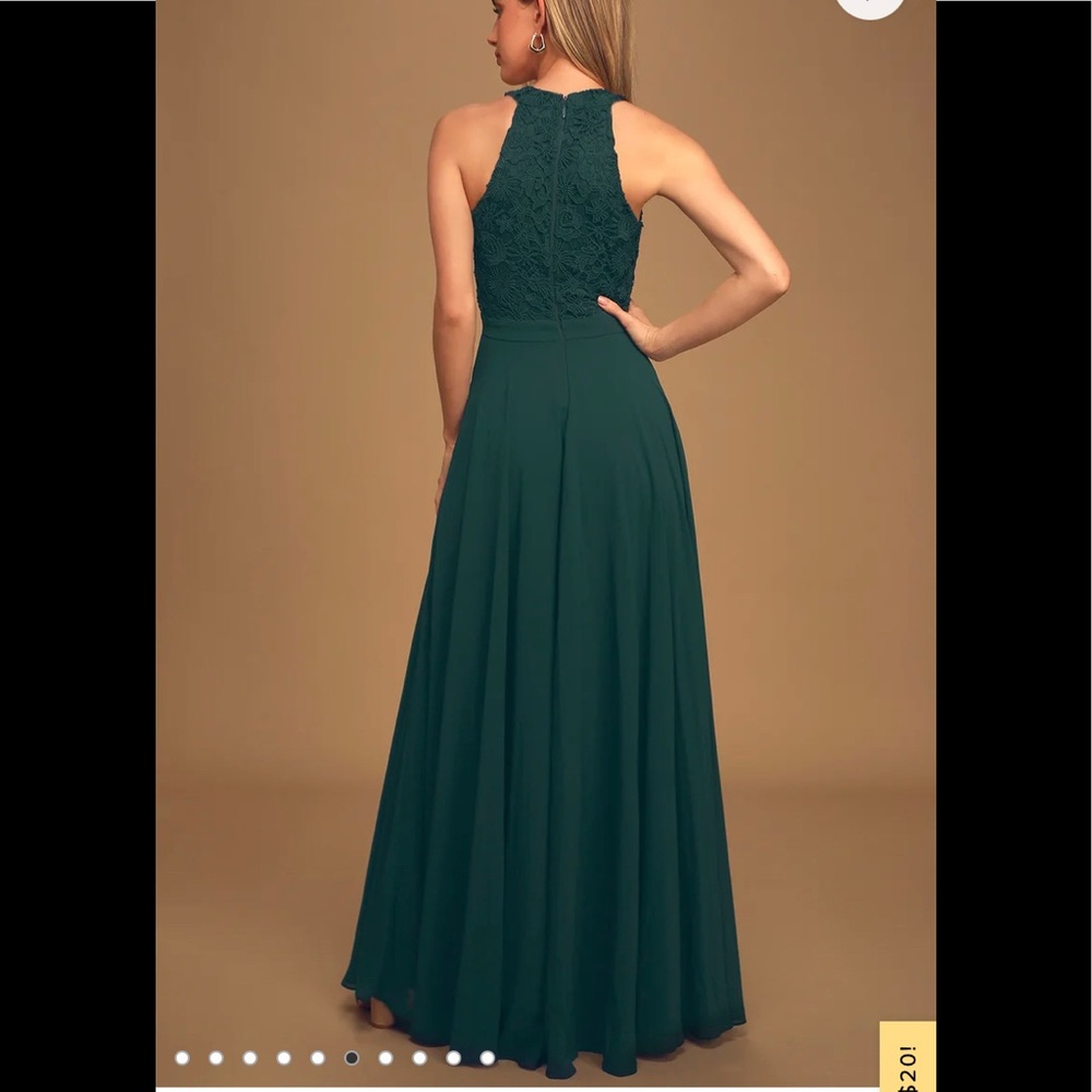 GRAY lulus prom dress - Picture 2 of 3